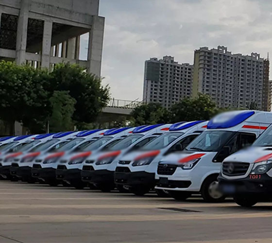 临海市服务车队展示
