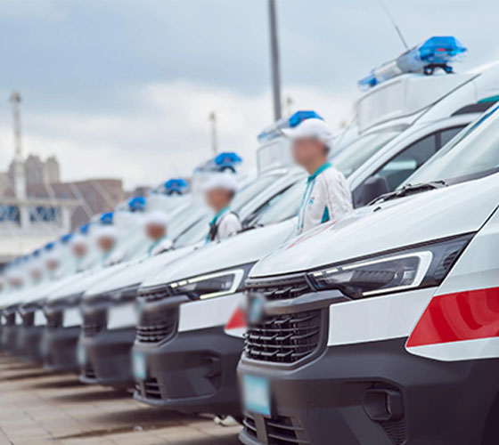 临海市服务车队展示